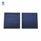 China Manufacturer Transparent Solar Panel 0.8W ZW-8080 New Arrival Square PET Solar Panel 2V