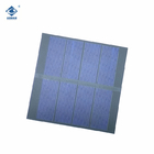 0.8W Transparent Semi-flexible Solar Panels ZW-8080-P Square PET Portable Solar Panels 2V