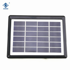 6V 1.1W High Efficiency Transparent Solar Panel ZW-1.1W-6V Glass Laminated