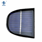 ZW-56495 heterojunction poly corbonate solar panel 5V 0.35W Epoxy adhesive solar panels 70mA