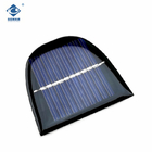 ZW-56495 heterojunction poly corbonate solar panel 5V 0.35W Epoxy adhesive solar panels 70mA