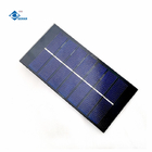 0.9W Portable Glass Solar Panel Charger ZW-11858 Poly Glass Paminated Solar Panels 3.5V 260mA