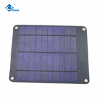 6V All Black Semi-flexible Solar Panels 3W 4W 5W 6W PET Solar Panel ZW-4W-PET Customizable Solar Panel