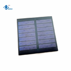ZW-5757-PET PET Laminated Poly Small Size Solar Panel 0.37W Thin Film Semi-flexible Solar Panel 3.5Volt
