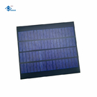 Fashionable Design Appearance 2.2W PET Solar Panel 18V ZW-138155-P Customized Solar Panel Charger