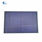 ZW-340220 Black PET Photovoltaic Solar Panel 18V Lightweight Thermal Solar Panel Charger 10W