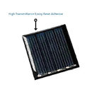 0.1W High Conversion Efficiency Customized Solar Panel ZW-3030 Epoxy Mini Solar Panel Charger 2V