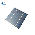 Portable Solar Laptop Charger 1.5W ZW-9898 PET Resin Solar Panel 5V Semi-flexible Solar Panels