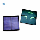 China Manufacturer ZW-5555-6V Poly Solar Panel Charger 0.45W Customized Epoxy Mini Solar Panel 6Volt