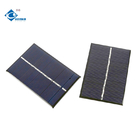 0.9W Mini Epoxy Resin Solar Panel 5.5V Customized Poly Water Proof Solar Panel ZW-6495