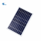 10W Portable Solar Panel Charger ZW-10W-9V Poly Crystalline Glass Laminated Solar Panel 9V