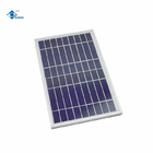 10W Portable Solar Panel Charger ZW-10W-9V Polycrystalline Glass laminated Solar Panel 9V