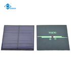 5V Custom Mini Epoxy Solar Panel ZW-7070-5V Portable Solar Panels Charger 0.67W Poly Silicon Solar Panel