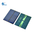 ZW-7355 Mini Poly Silicon Solar Panel 0.55W Renew Solar Battery Charger 6V Epoxy Resin Solar Panel