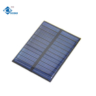 ZW-7355 Mini Poly Silicon Solar Panel 0.55W Renew Solar Battery Charger 6V Epoxy Resin Solar Panel