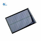 Epoxy Resin Solar Panel 0.65W Customized Small Epoxy Solar Panels ZW-8055-6V Poly Solar Panel 6V