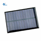 Epoxy Resin Solar Panel 0.65W Customized Small Epoxy Solar Panels ZW-8055-6V Poly Solar Panel 6V