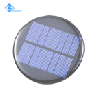 4V Belief Outdoor Spotlights Solar Panel Charger ZW-Dia85 Epoxy Resin Transparent Solar Panel 0.56W