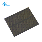 6V transparent epoxy solar panel for outdoor filexable solar charger ZW-8060 Lightweight Silicon Solar PV Module 0.6W