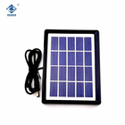 ZW-1.2W-5V Plastic Frame Solar Mobile Charger 1.2W 5V Hot Sale Glass Laminated Solar Panels