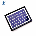 1.2W Portable Mini Outdoor Camping Solar Panel 5V Mini Glass Laminated Solar Panels ZW-1.2W-5V