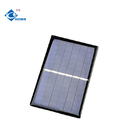ZW-8555-NEW Lightweight Mini Epoxy Solar Panel 3V Waterproof Portable Solar Panels Charger 0.5W