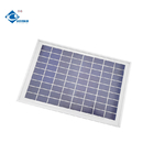 18V Mini Poly Glass Laminated Solar Panel ZW-8W-18V-P Portable Solar Panels Charger 8W 0.44A