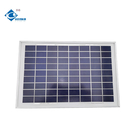 18V Mini Poly Glass Laminated Solar Panel ZW-8W-18V-P Portable Solar Panels Charger 8W 0.44A