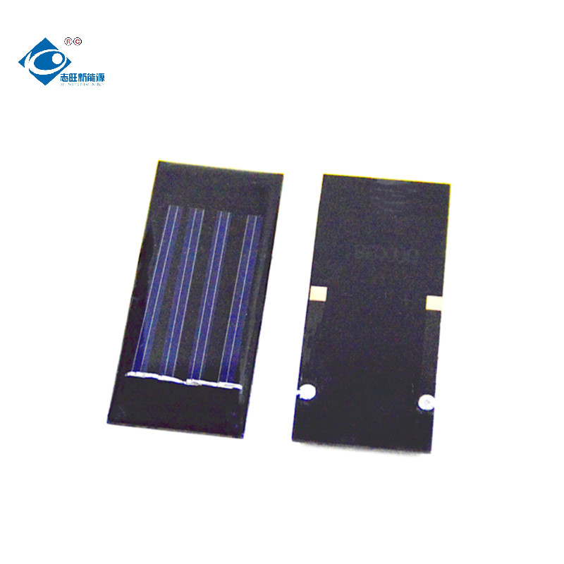 0.1W Customized Epoxy Mini Solar Panel ZW-6026 Portable Epoxy Pet Mini Solar Panel 2V
