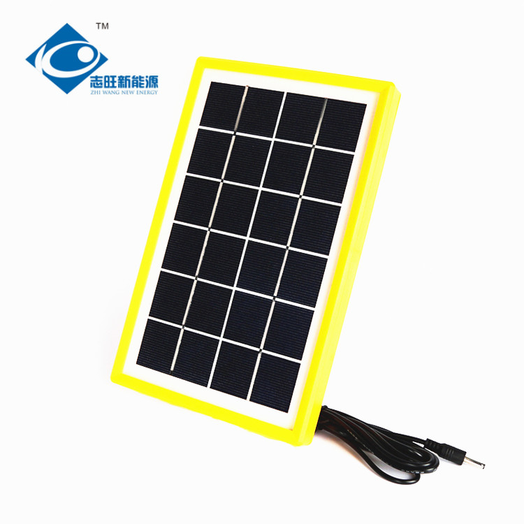 3 Watt Solar Photovoltaic Panels Max Current 0.51A ZW-3W-6V-1 mini home solar energy systems