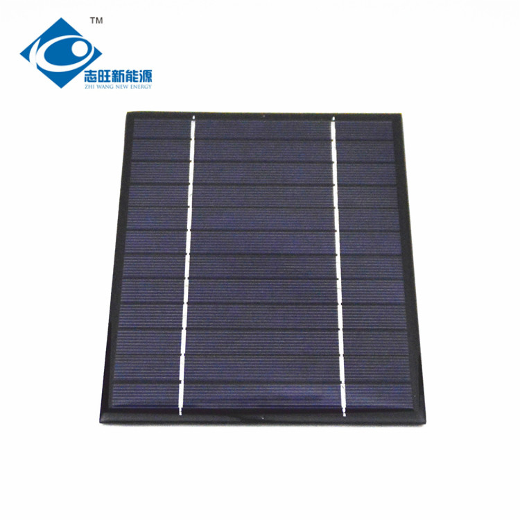 3W Poly high power photovoltaic solar panel 0.5A Epoxy Resin Solar Panel  ZW-170130 6v small solar panel