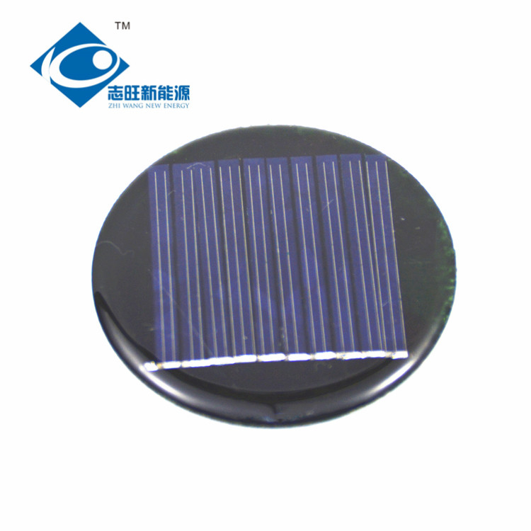 5V 0.25W Round small solar panels for sunpower solar charger ZW-R58 risen energy solar panels