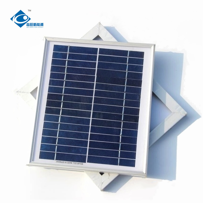 9V 4.5W aluminum transparent glass solar panel for Solar educational TOOLS ZW-4.5W-9V