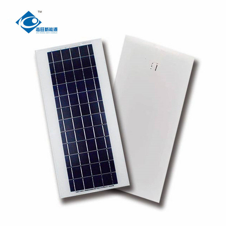 ZW-12W-6V Transparent Glass Photovoltaic Solar Panel 12W 6V Solar Panel Energy Charger