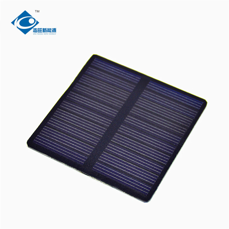 0.2A ZW-6565R-P Semi-Flexible Solar Panels Modules 5V Mini Transparent Solar Panel Charger 0.58W
