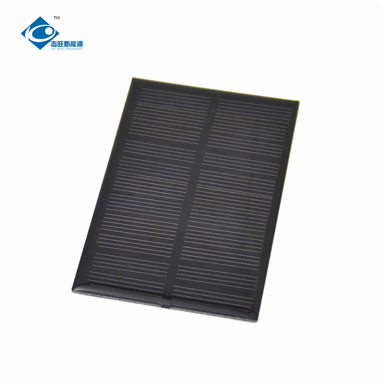 Mini Customizable Solar Panel ZW-8758 DIY Toy Epoxy Resin 0.8W 6V Poly or Mono Solar Panel 0.13A