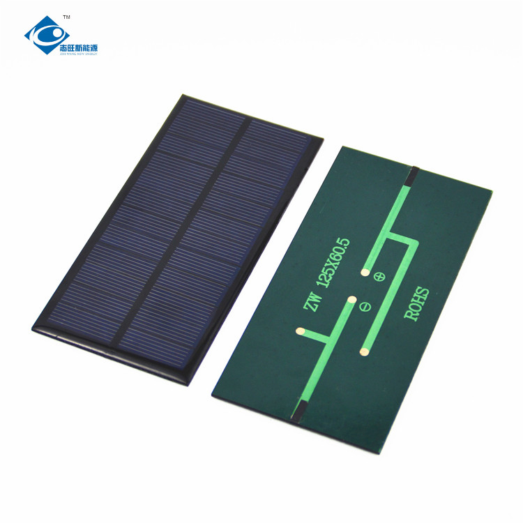1.05W 6V poly crystalline silicon solar cells for outdoor filexable solar charger ZW-12560