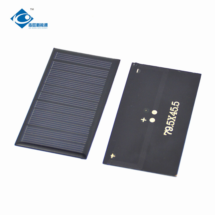 5.5V 0.45W Mini solar panel photovoltaic for portable solar charger ZW-795455 Lightweight Silicon Solar