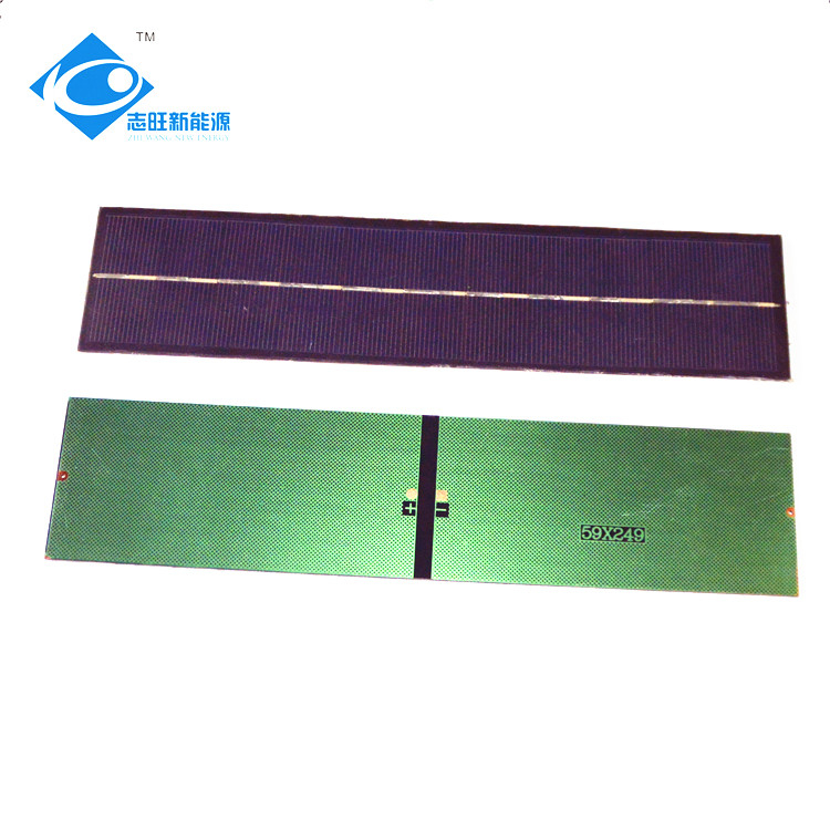 ZW-59249 Transparent Flexible Solar Panel 2.37W High efficiency ETFE 5V Mono Thin Film Solar Panels