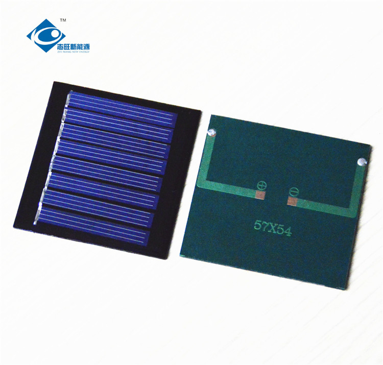 4V Customized Epoxy Solar Panels ZW-5754 Epoxy Adhesive Solar Panel Charger 0.25W Solar Energy Panels