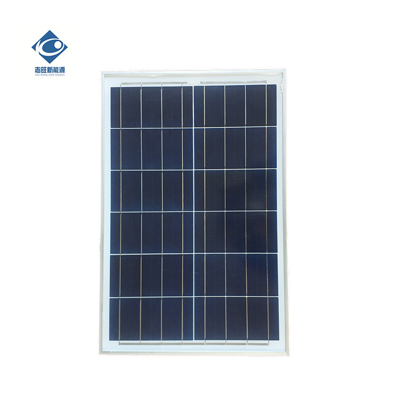 25W 6V Transparent Glass Solar Panel ZW-25W-6V Most Popular Enduring Mono Solar Panel