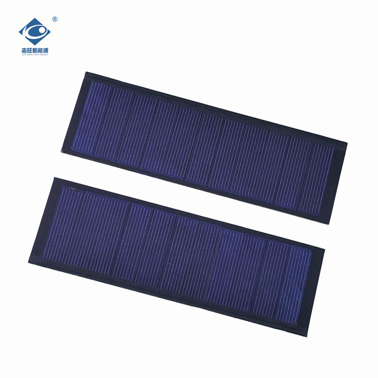 5.5V Monocrystalline Photovoltaic Solar Panel ZW-14045-P Transparent PET Solar Panel 0.8W