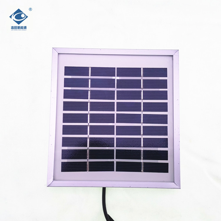 1.5W Portable Solar Power System Charger ZW-1.5W-9V Mini Poly Photovoltaic Solar Panel 9V