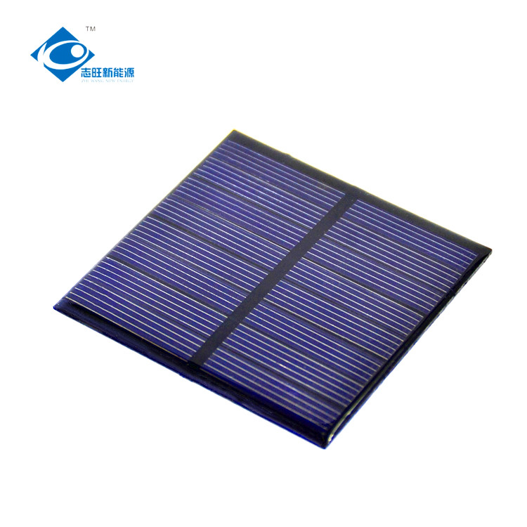 4V Hotsale Lightweight Solar Panel Module ZW-6464 Customized Poly Mini Epoxy Solar Panel 0.6W